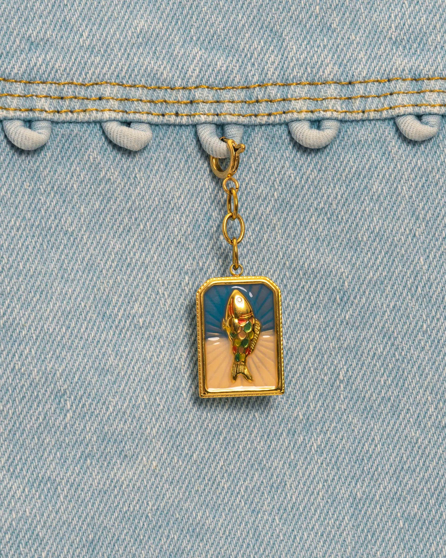 Fish Coin Charm