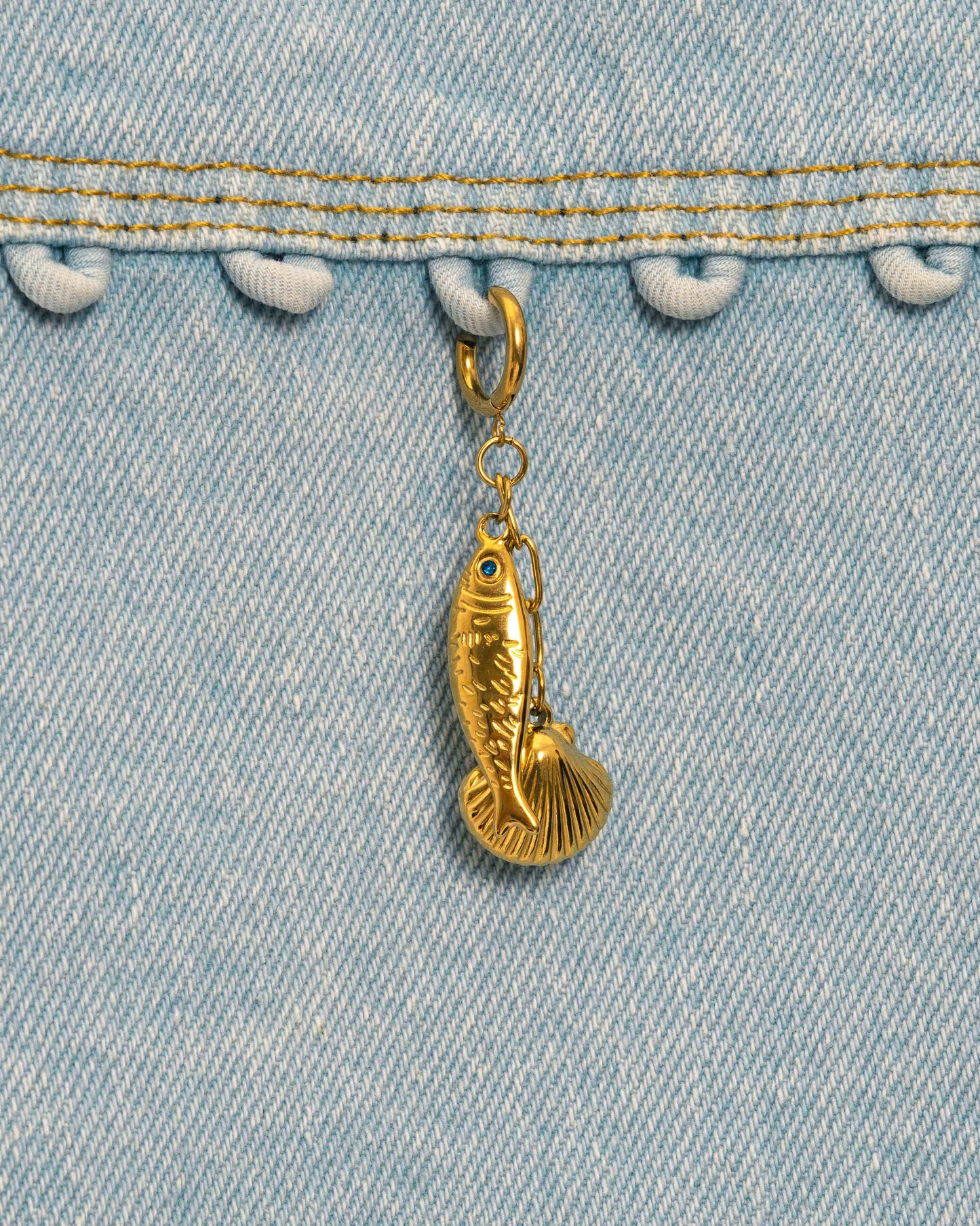 Ocean Shell Charm