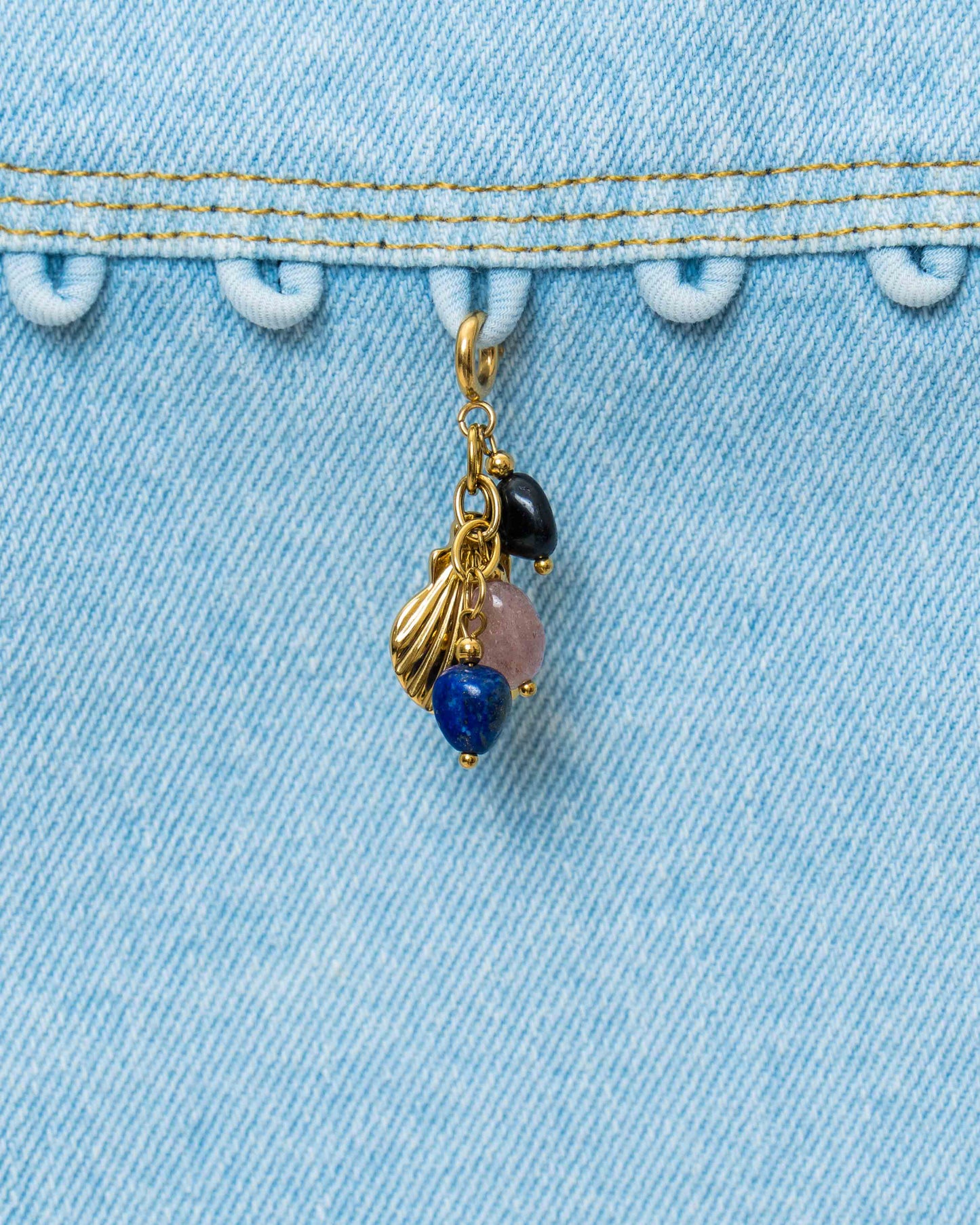 Drop Stone Charm