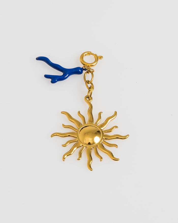 Blue Coral Charm