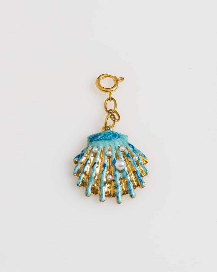 Sea Pearl Shell Charm