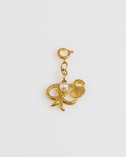 Pearl Wave Charm