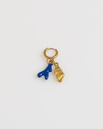 Blue Sea Branch Charm