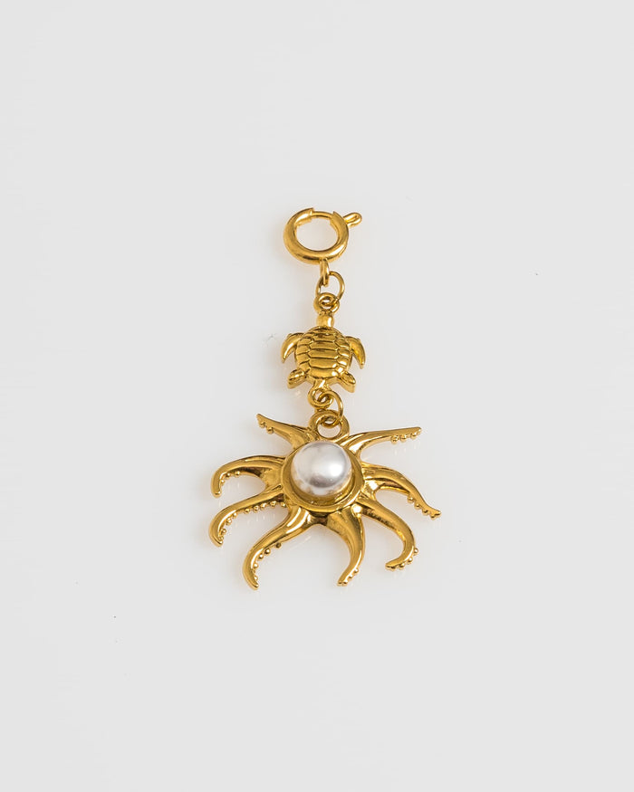 Pearl Sea Animal Charm