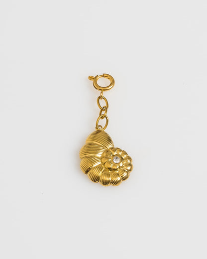 Floral Spiral Charm