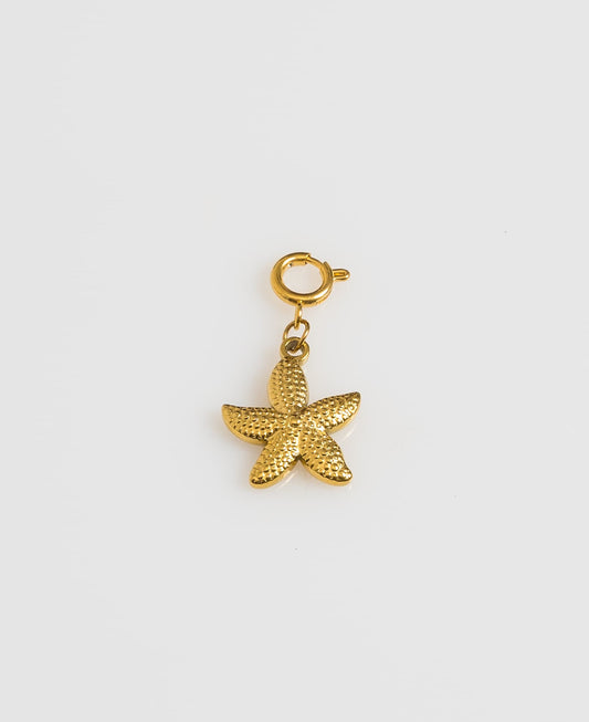 Golden Starfish Charm