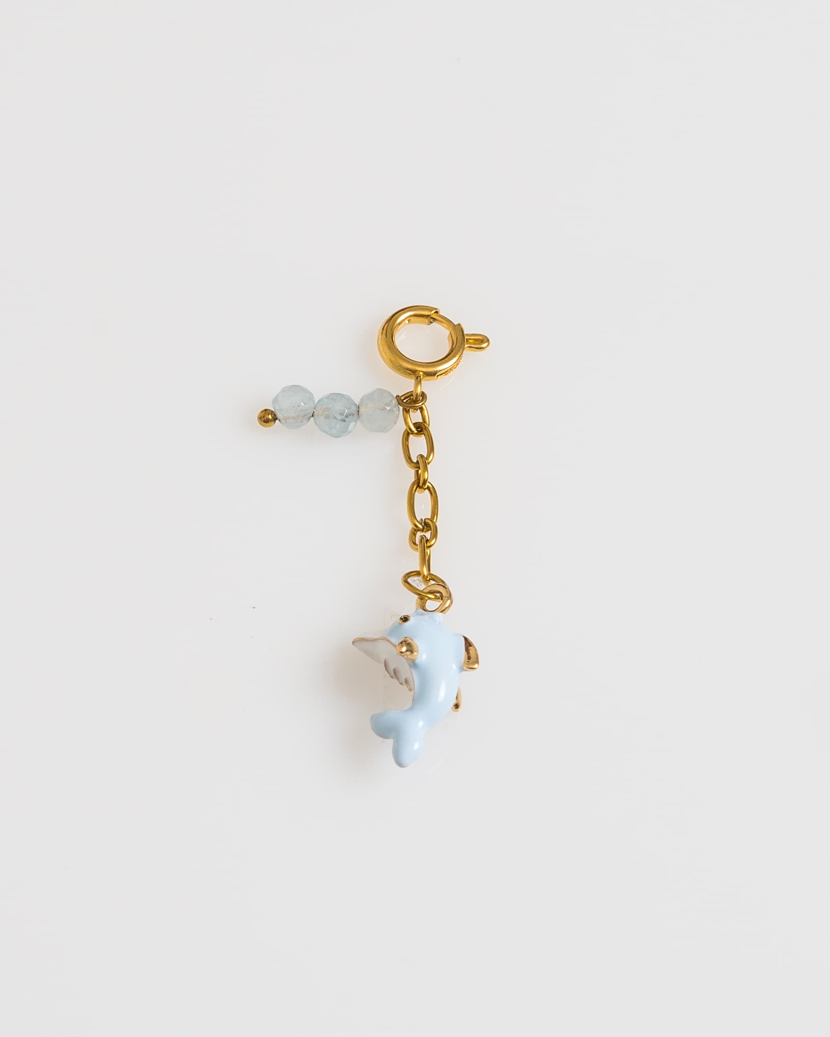Blue Dolphin Charm