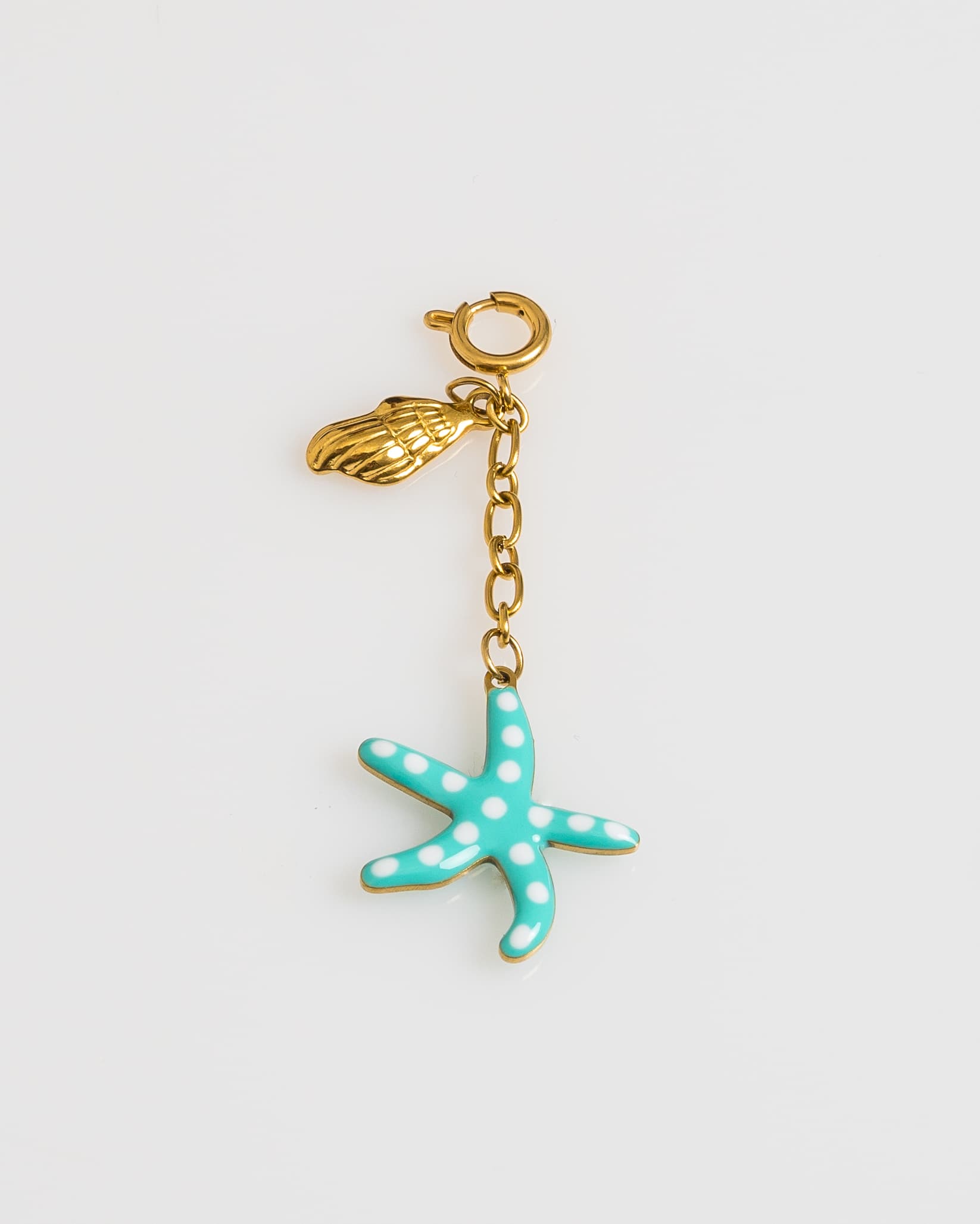 Green Starfish Charm