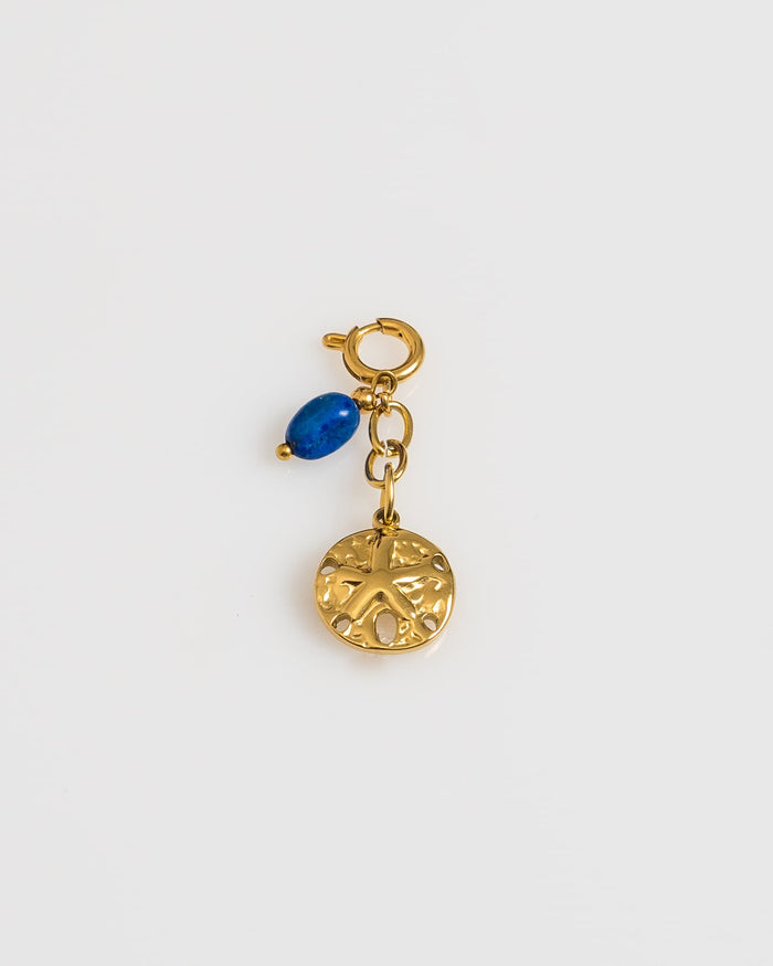 Star Blue Drop Charm