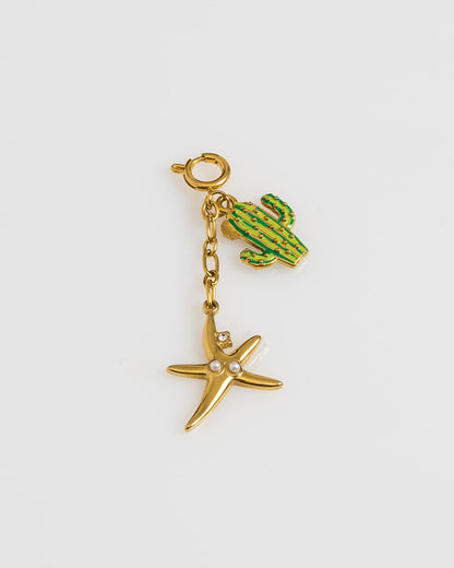Cactus Star Charm