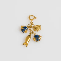 Golden Fishes Day's Out Charm