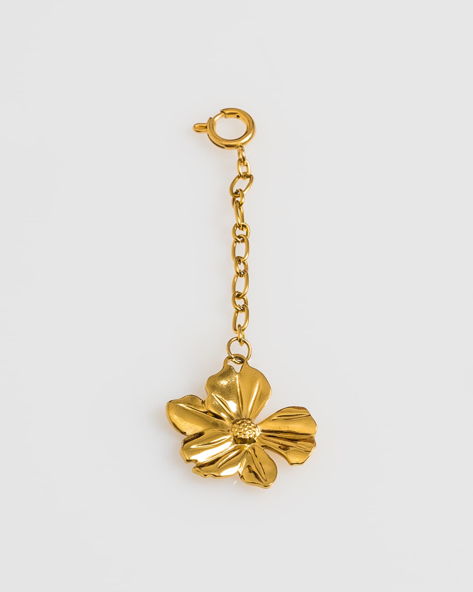 Golden Flower Charm