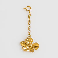 Golden Flower Charm