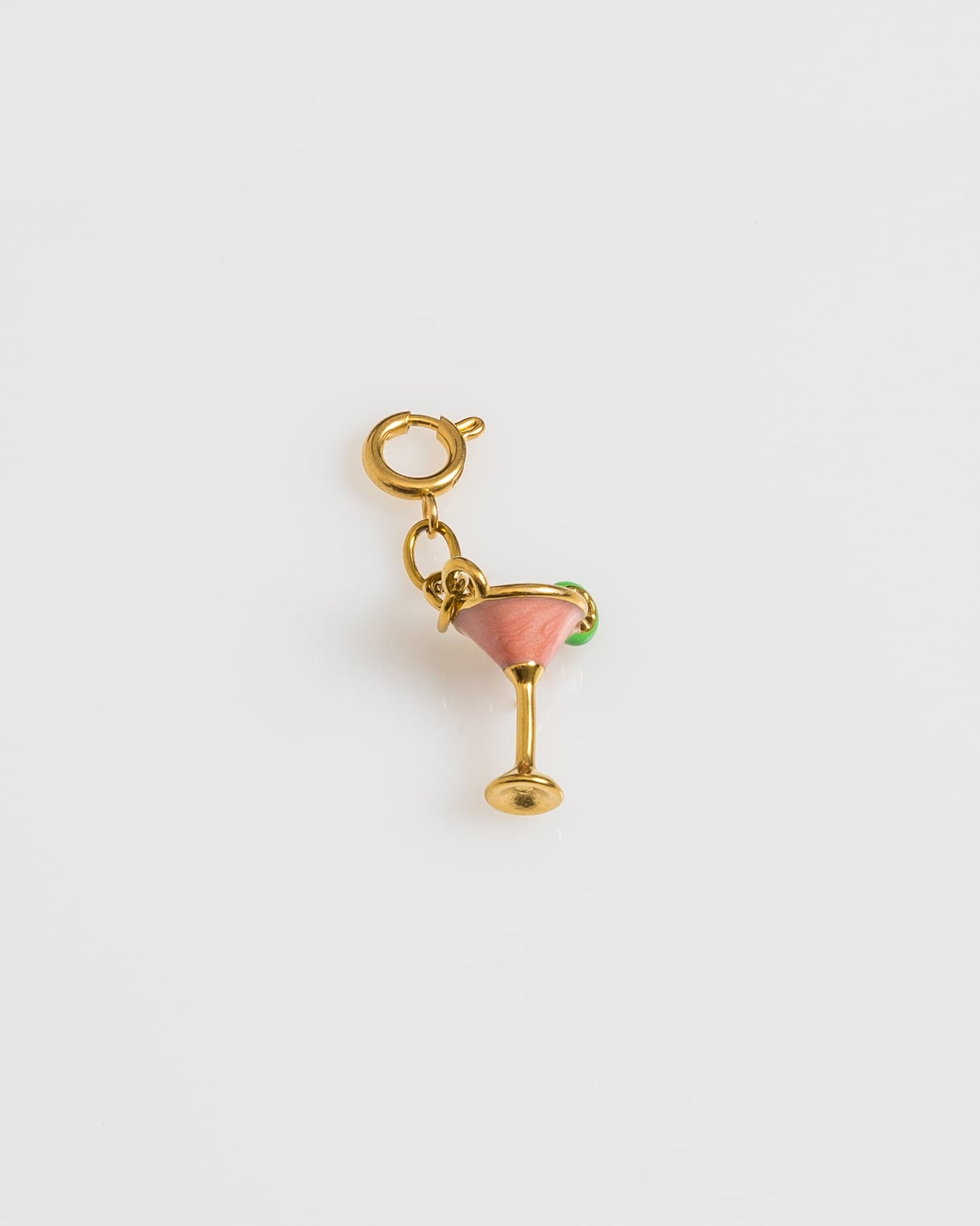 Pink Cocktail Charm