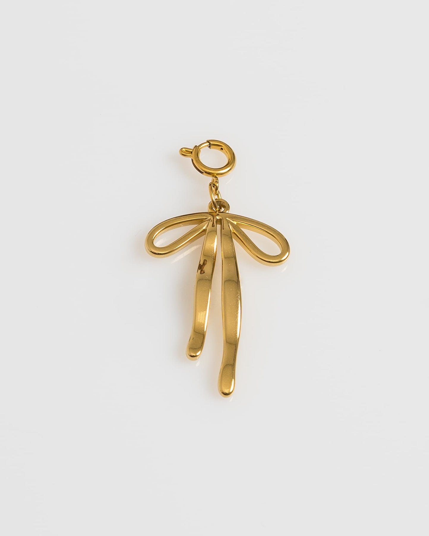 Golden Big Bow Charm