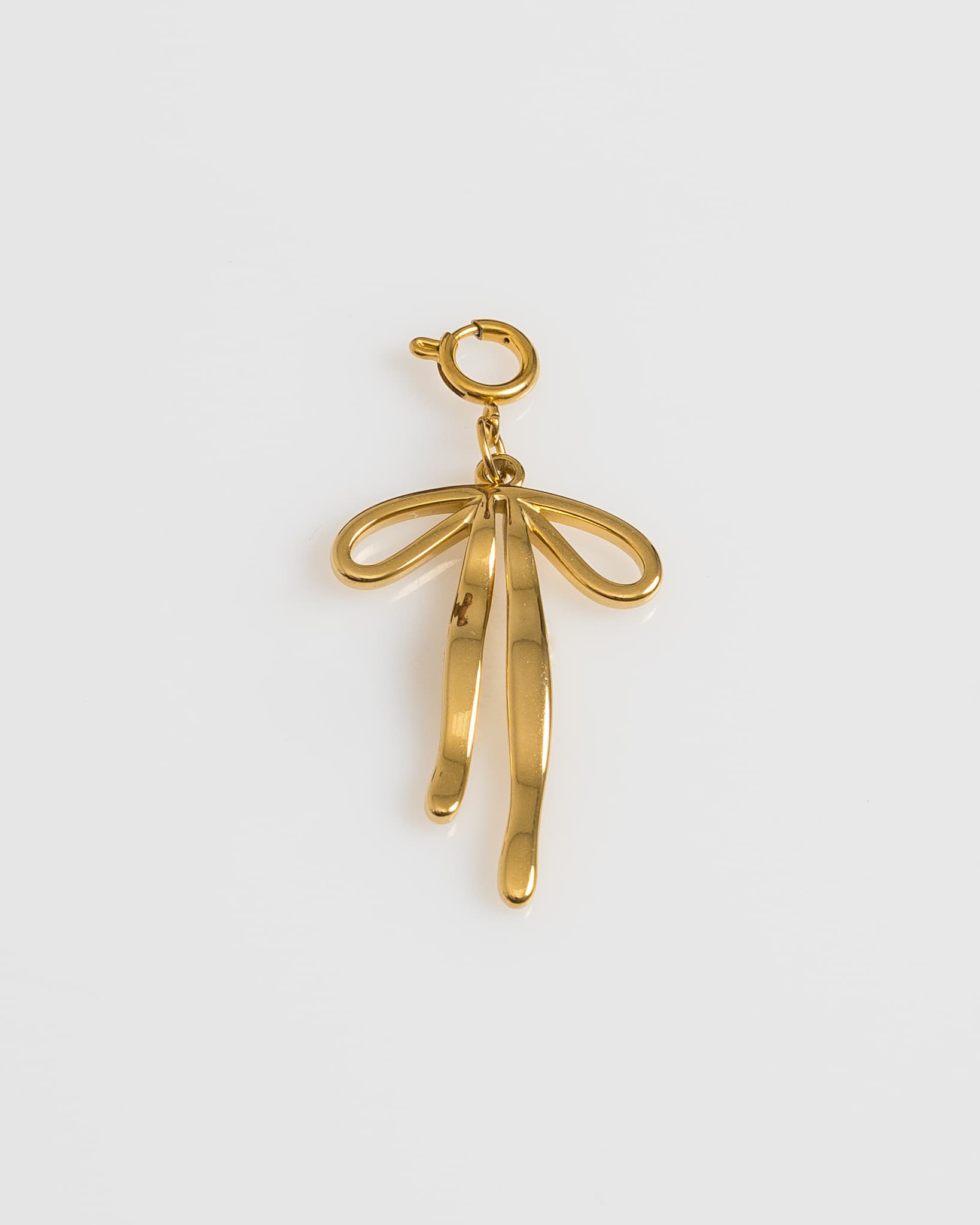 Golden Big Bow Charm
