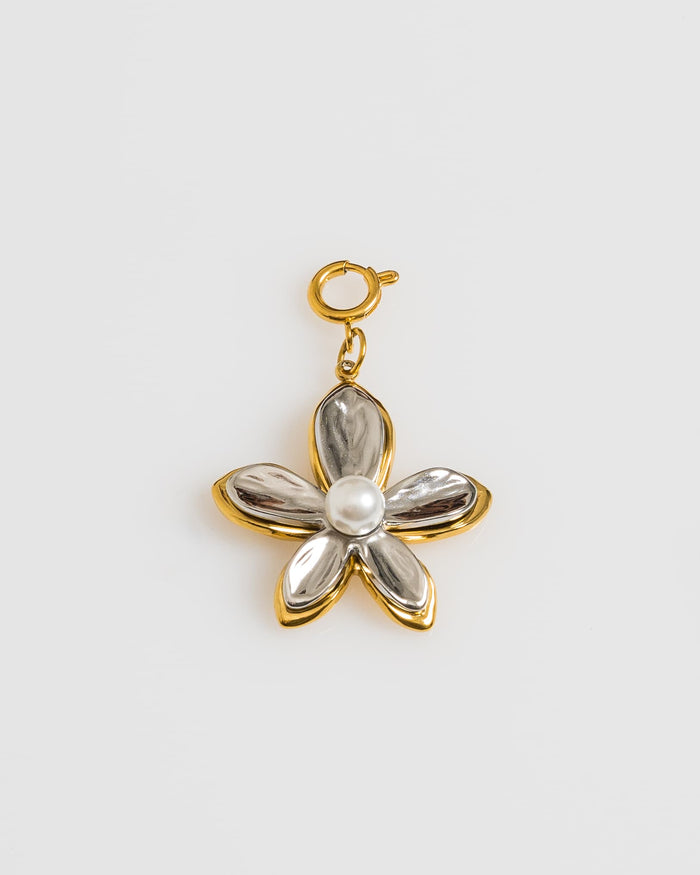 Pearl Flower Charm
