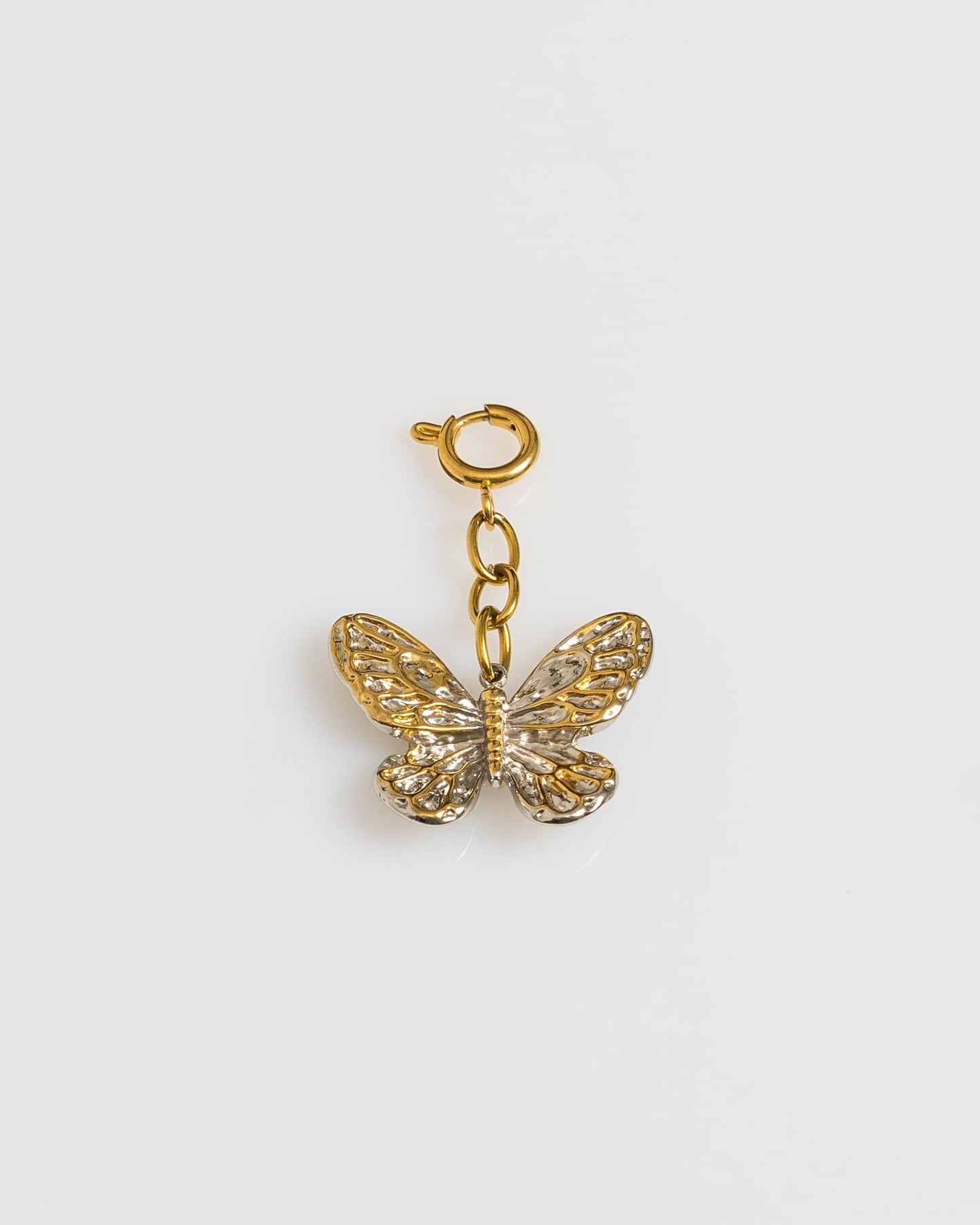 Gilver Butterfly Charm