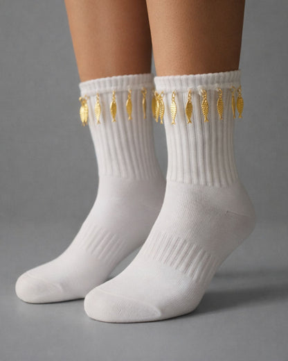 Fish Dangle Socks