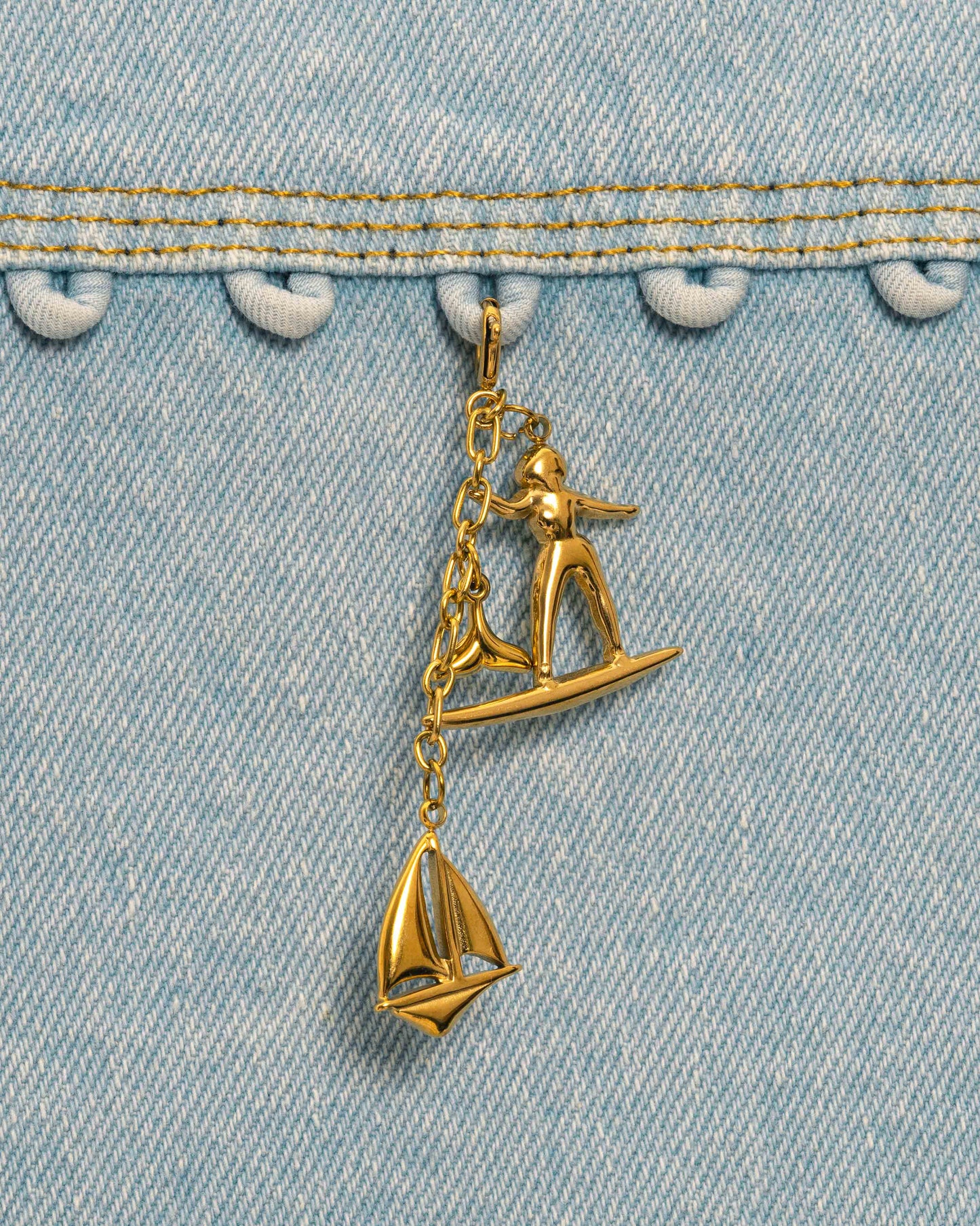 Surfer Girl Charm