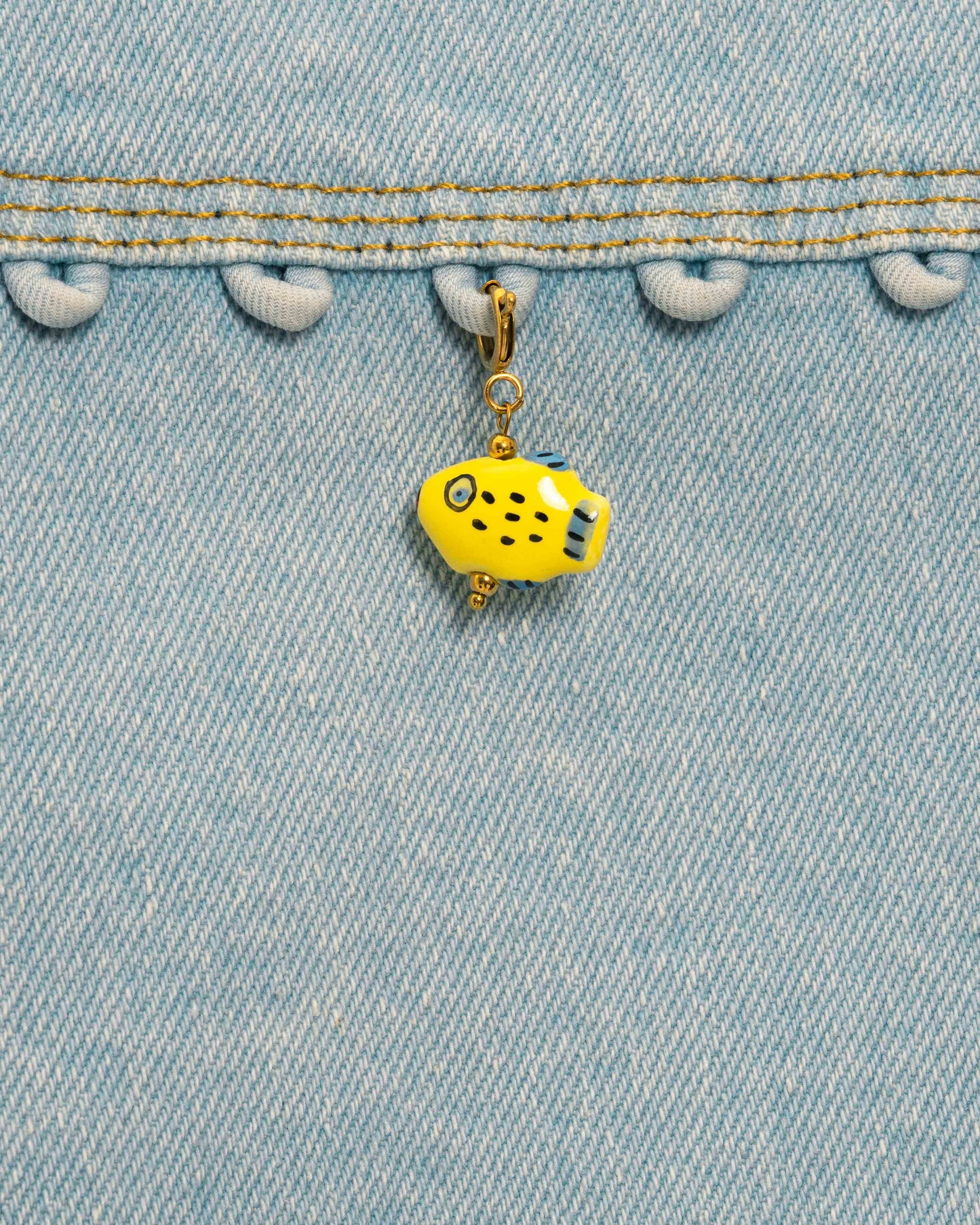 Yellow Blue Nemo Charm