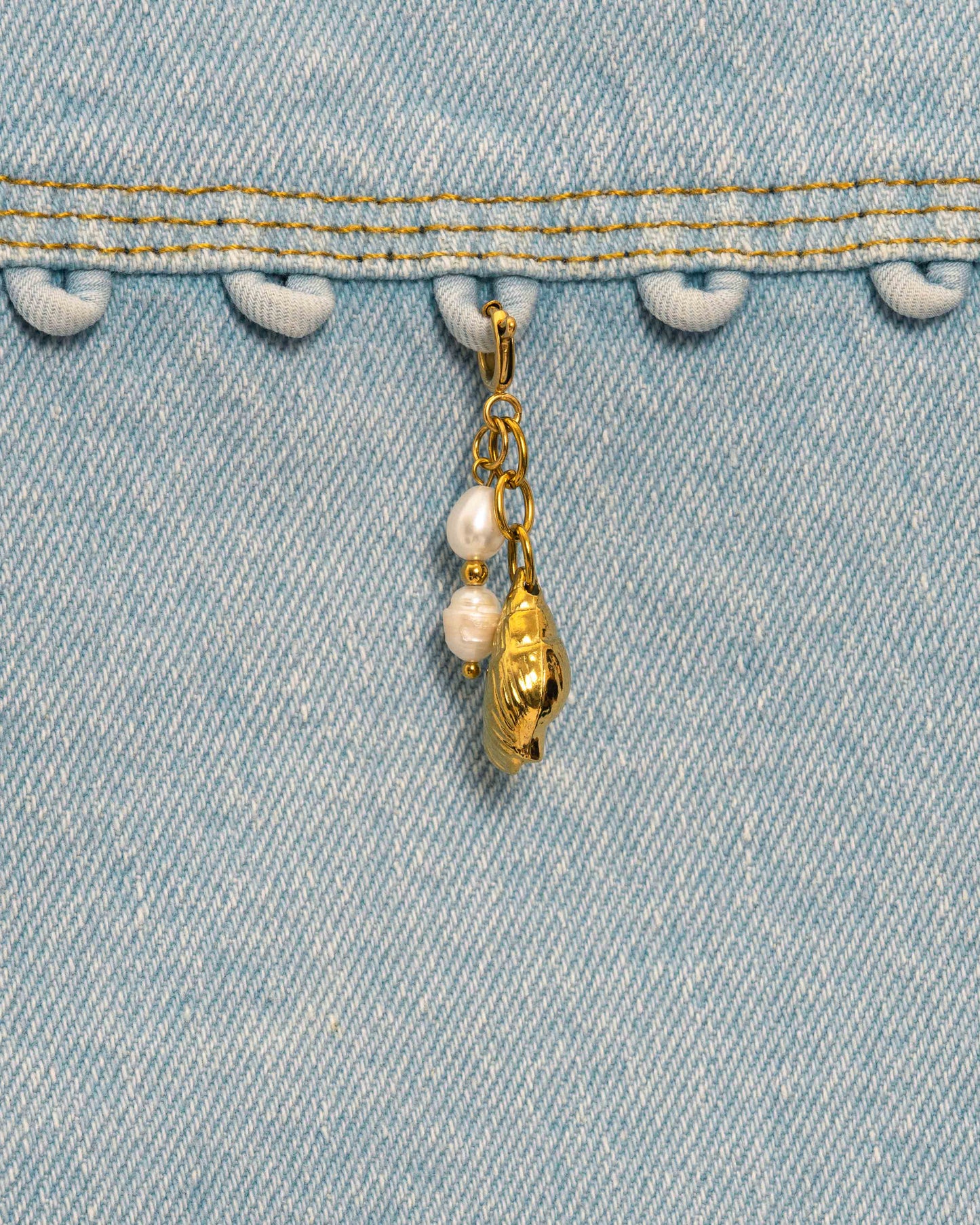 Pearl Shell Charm
