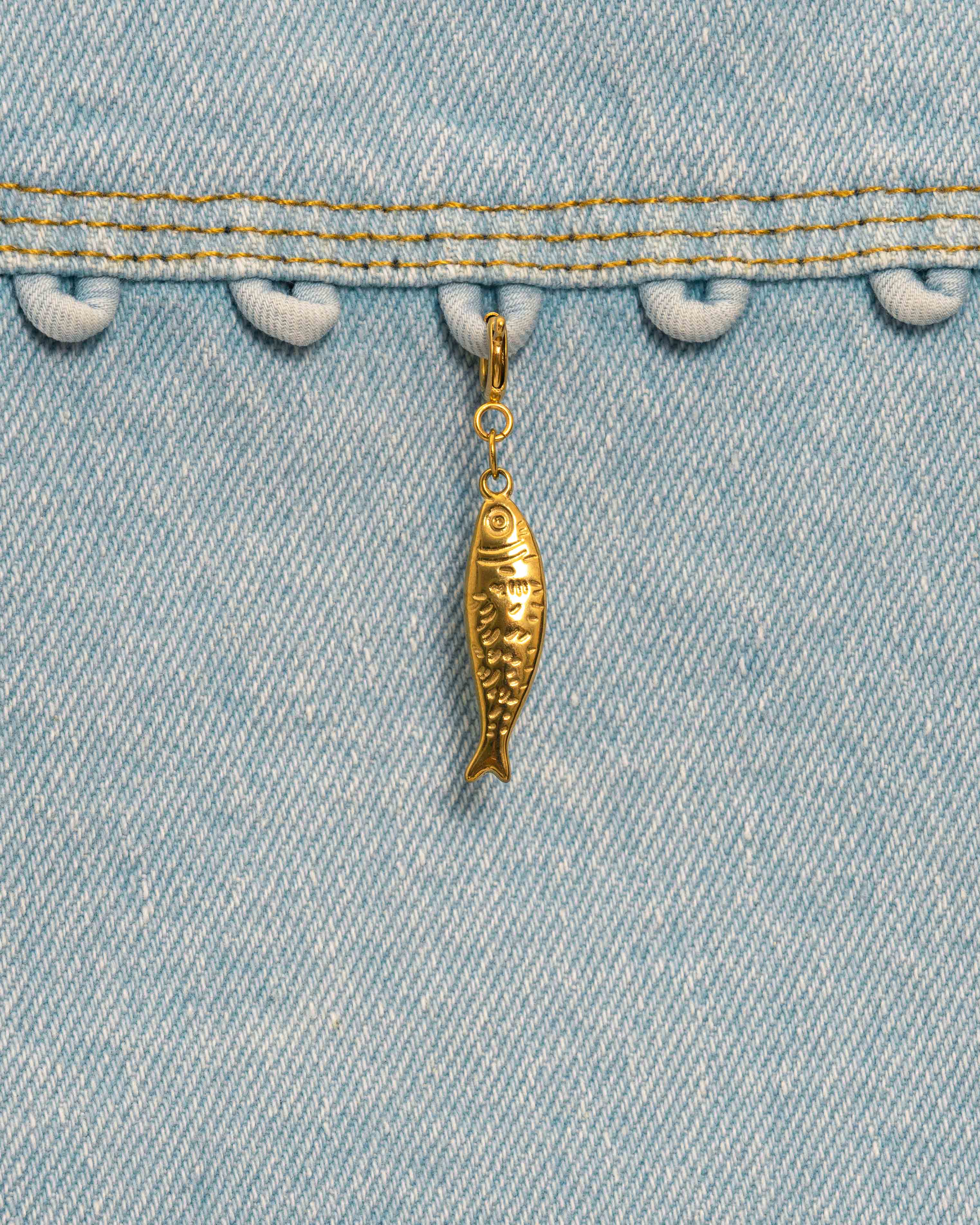 Golden Fish Charm