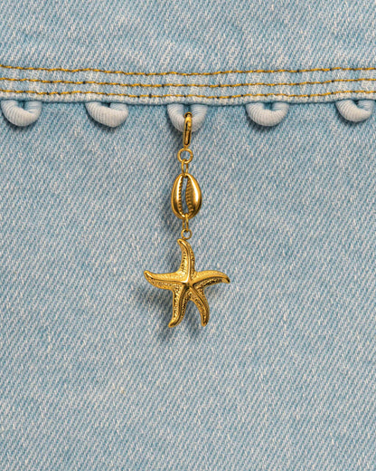 Star Shell Charm