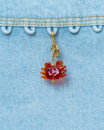 Red Crab Charm