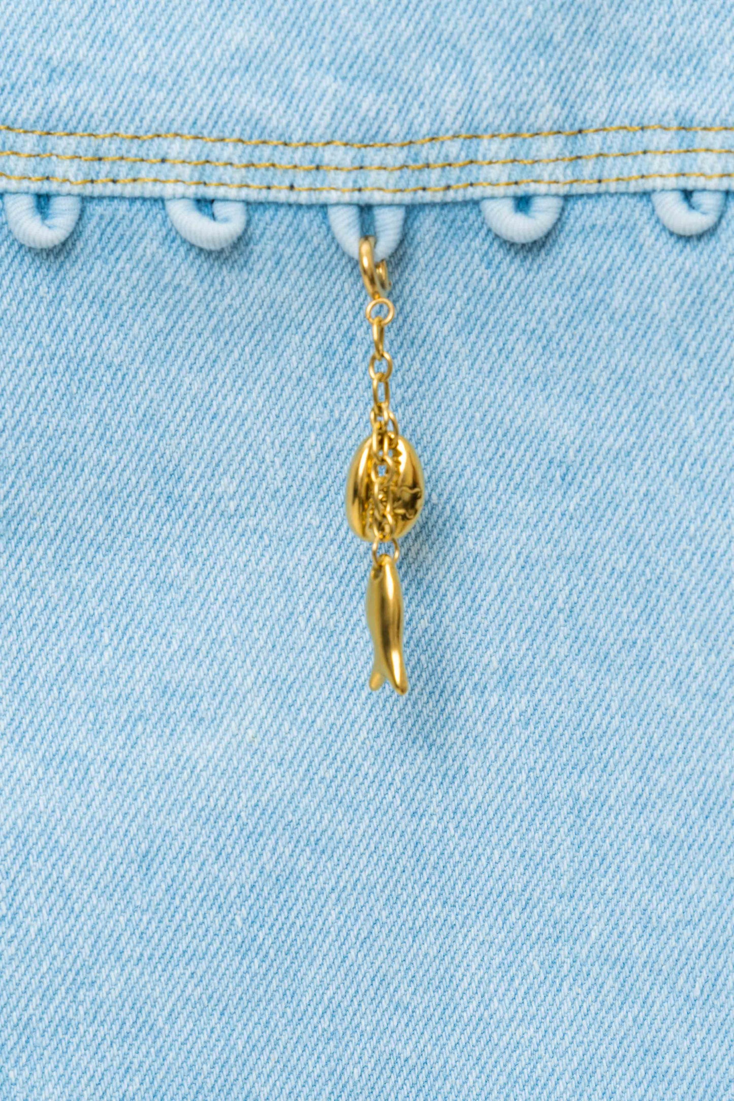 Drop Fish Charm