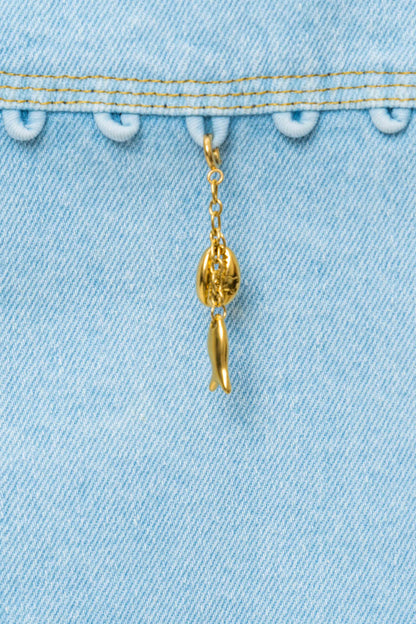 Drop Fish Charm