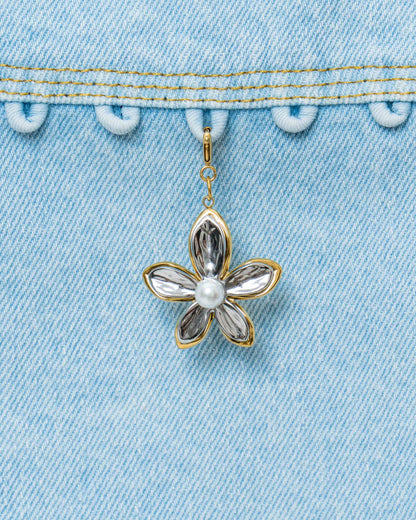 Pearl Flower Charm