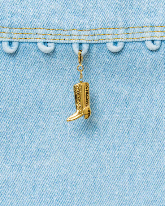 Golden Boot Charm