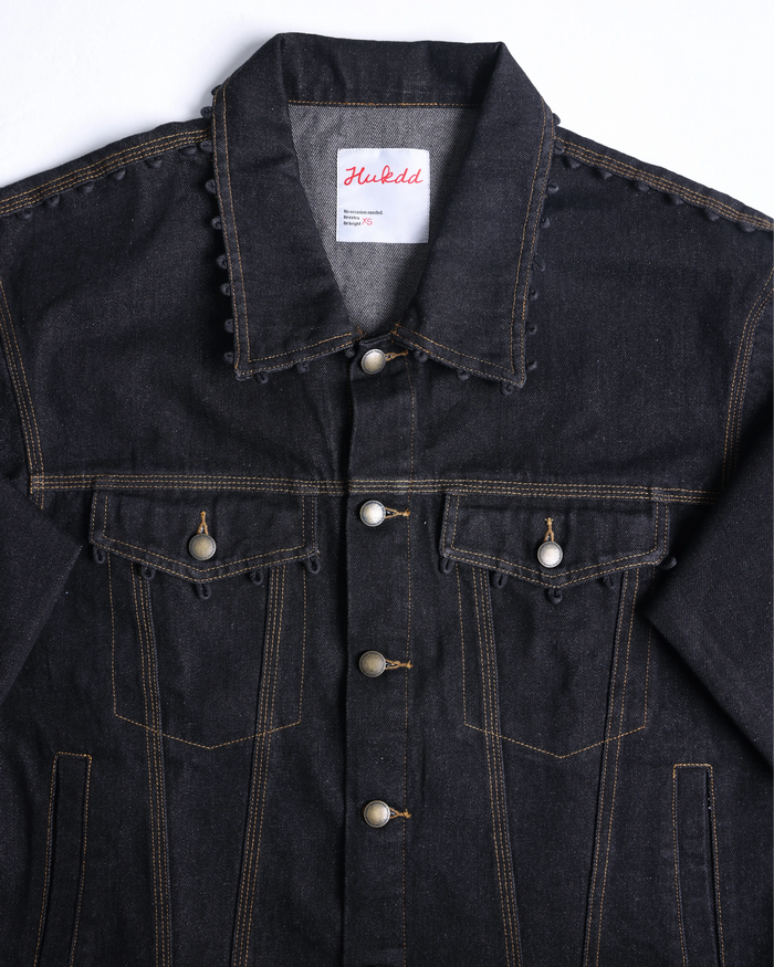 Oversized Denim Jacket +6 Charms