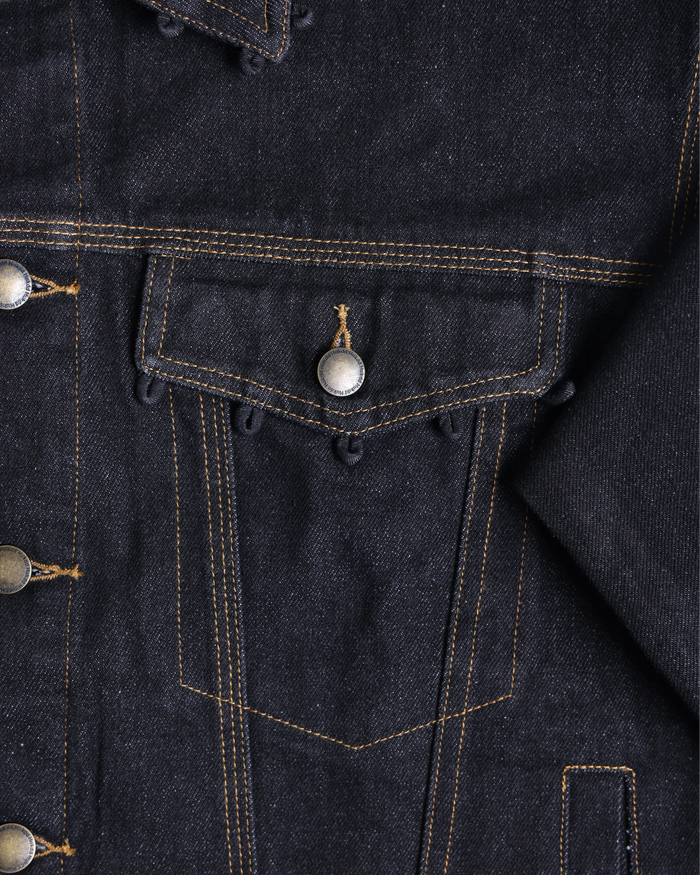 Oversized Denim Jacket +6 Charms