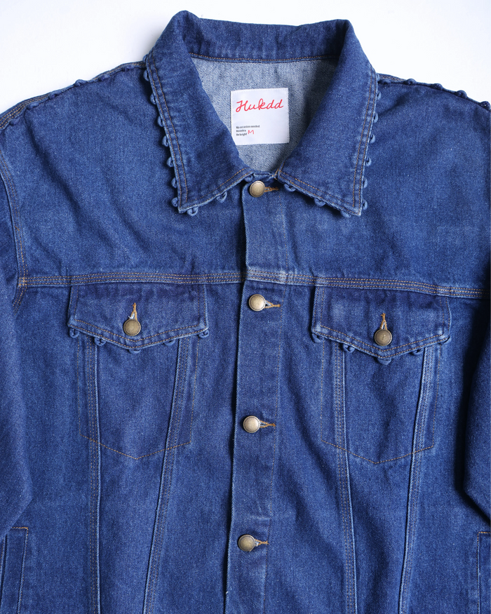 Oversized Denim Jacket +6 Charms