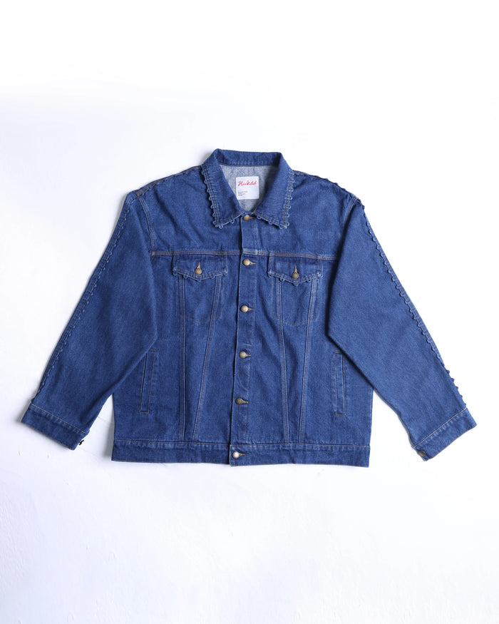 Oversized Denim Jacket +6 Charms